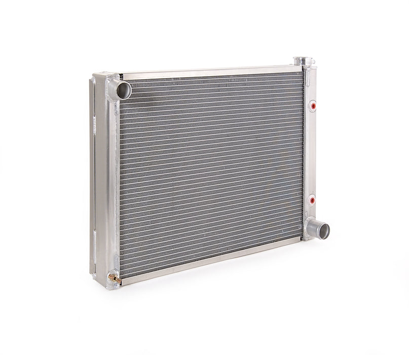 Be Cool 63012 Radiator Factory-Fit Polished Finish for 62-67 Chevrolet Chevy II w/Auto Trans 26 Inch W Be Cool Radiator - Truck Part Superstore