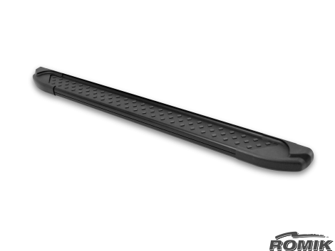 Romik 63016419 Ascent Running Boards 2019-2022 Subaru Ascent Black RAL Series Romik - Truck Part Superstore