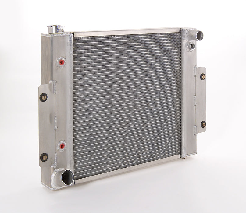 Be Cool 63027 Radiator Factory-Fit Polished Finish for 70-86 Jeep CJ/Scrambler w/Auto Trans Small Block Be Cool Radiator - Truck Part Superstore