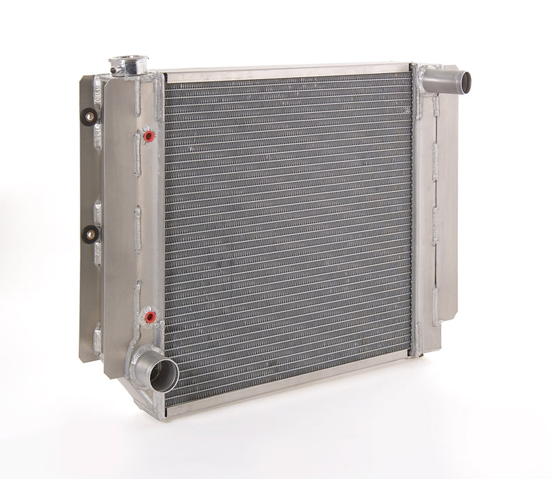 Be Cool 63033 Radiator Factory-Fit Polished Finish for 87-04 Jeep Wrangler w/Auto Trans Driver Water Pump Outlet Be Cool Radiator - Truck Part Superstore
