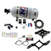 Nitrous Express 63040-10 4150 SINGLE ENTRY BILLET CROSSBAR PLATE SYSTEM; (50-300HP) W/10LB BOTTLE - Truck Part Superstore