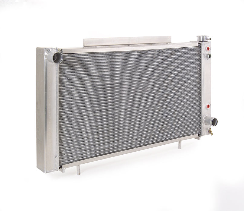 Be Cool 63064 Radiator Factory-Fit Polished Finish for 82-93 S10 Pickup S10 Blazer S15 Pickup/S15 Blazer w/Auto Trans Be Cool Radiator - Truck Part Superstore