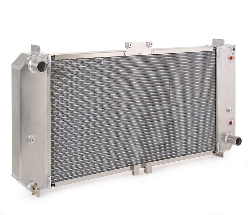 Be Cool 63065 Radiator Factory-Fit Polished Finish for 94-96 Chevrolet Impala w/Auto Trans Be Cool Radiator - Truck Part Superstore