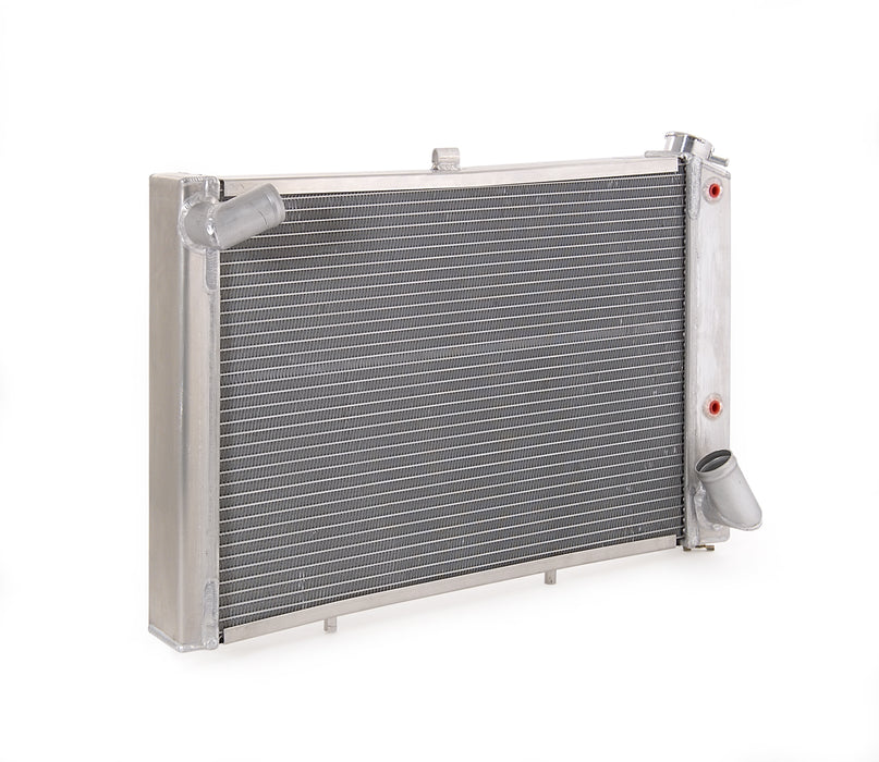 Be Cool 63066 Radiator Factory-Fit Polished Finish for 68 Chevrolet Corvette w/Auto Trans Be Cool Radiator - Truck Part Superstore