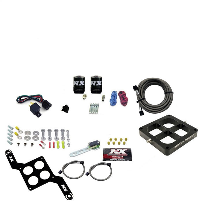 Nitrous Express 63070-00 DOMINATOR SINGLE ENTRY BILLET CROSSBAR STAGE 6; (50-300HP) LESS BOTTLE - Truck Part Superstore