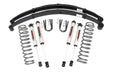 Rough Country 63070 Jeep Cherokee XJ 3 Inch Suspension Lift System w/V2 Shocks Leaf Springs For 84-01 Jeep Cherokee XJ Rough Country - Truck Part Superstore