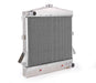 Be Cool 63080 Downflow Radiator Factory-Fit Polished Finish for 39-40 Ford Passenger w/Auto Trans Flathead Be Cool Radiator - Truck Part Superstore