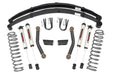 Rough Country 630X70 Jeep Cherokee XJ 3 Inch Series II Suspension Lift Kit w/V2 Shocks Leaf Springs For 84-01 Jeep Cherokee XJ Rough Country - Truck Part Superstore