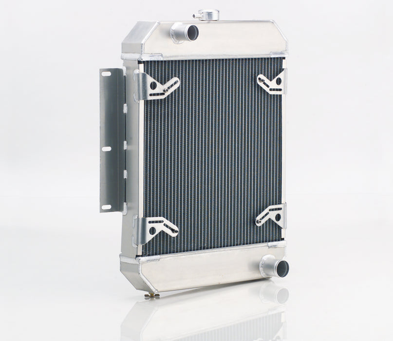 Be Cool 63101 Downflow Radiator Factory-Fit Polished Finish for 58 Chevrolet Bel Air/Biscayne/Impala w/Auto Trans Be Cool Radiator - Truck Part Superstore
