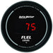 AutoMeter 6310 GAUGE; FUEL LEVEL; 2 1/16in.; 0-280O PROGRAM.; DIGITAL; BLACK DIAL W/RED LED - Truck Part Superstore