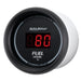 AutoMeter 6310 GAUGE; FUEL LEVEL; 2 1/16in.; 0-280O PROGRAM.; DIGITAL; BLACK DIAL W/RED LED - Truck Part Superstore