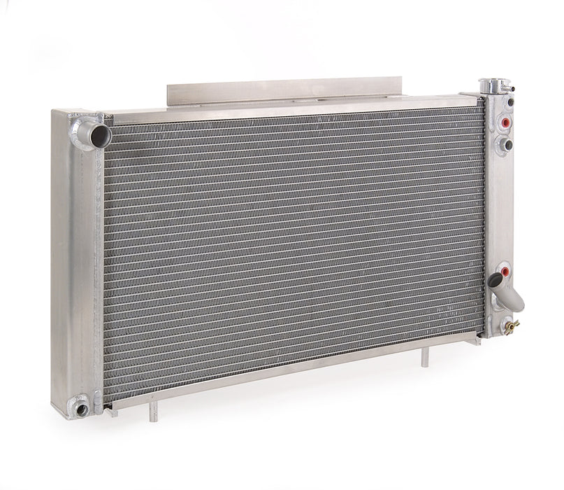 Be Cool 63153 Radiator Factory-Fit Polished Finish for 82-93 S10 Pickup S10 Blazer S15 Pickup/S15 Jimmy w/Auto Trans Be Cool Radiator - Truck Part Superstore