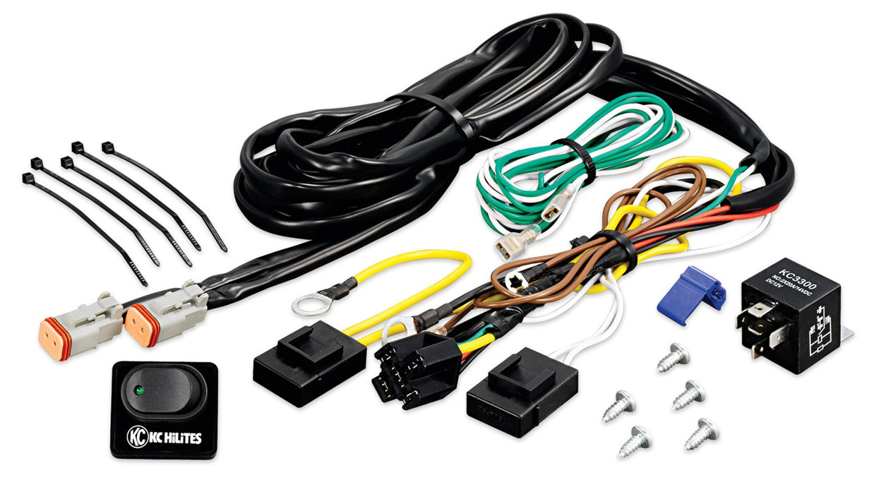 KC Hilites 6315 Wiring Harness; 40 amp Relay/Switch - Truck Part Superstore