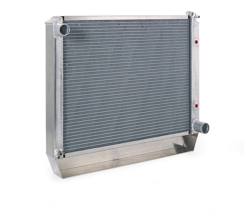 Be Cool 63162 Radiator Factory-Fit Polished Finish for 63-66 Chevrolet C/K 1/2, 3/4, 1 Ton Pickups/Suburban/Panel Delivery w/Auto Trans Be Cool Radiator - Truck Part Superstore