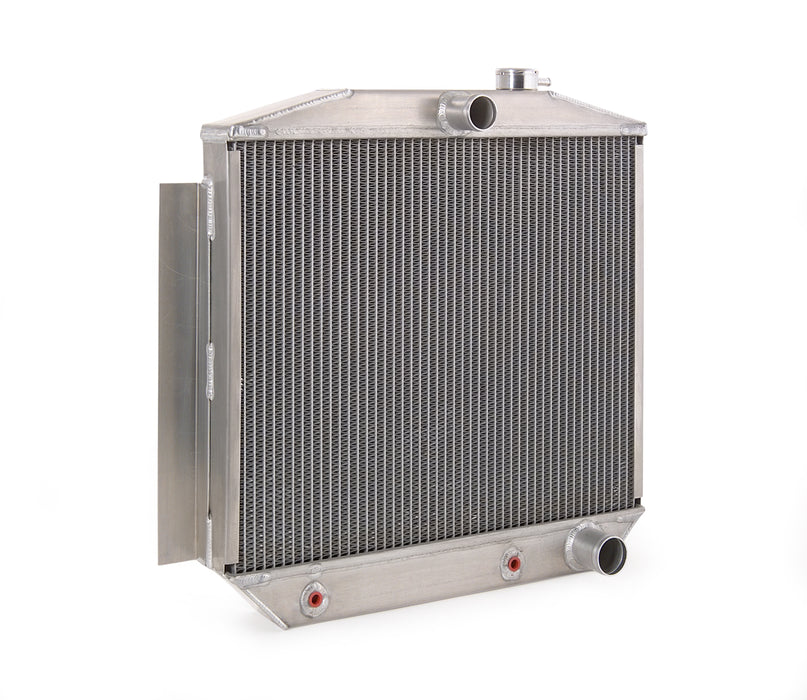 Be Cool 63163 Downflow Radiator Factory-Fit Polished Finish for 49-52 Chevrolet Passenger Car w/Auto Trans Be Cool Radiator - Truck Part Superstore