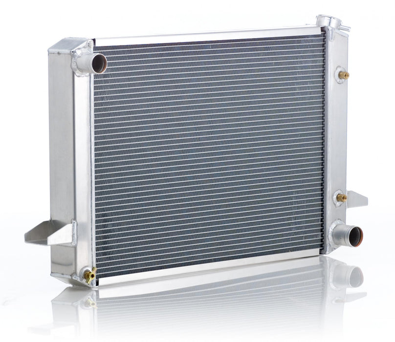 Be Cool 63171 Radiator Factory-Fit Polished Finish for 64-70 Dodge B-Body w/Auto Trans Passenger Water Pump Outlet 29 Inch W Be Cool Radiator - Truck Part Superstore