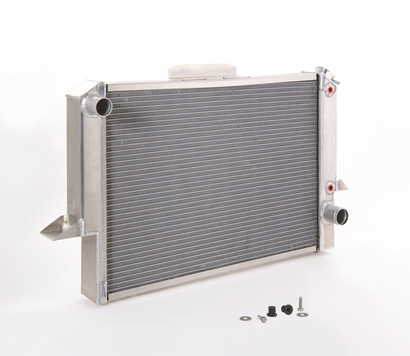 Be Cool 63175 Radiator Factory-Fit Polished Finish for 64-76 Dodge A-Body w/Auto Trans Passenger Water Pump Outlet 30 Inch W Be Cool Radiator - Truck Part Superstore