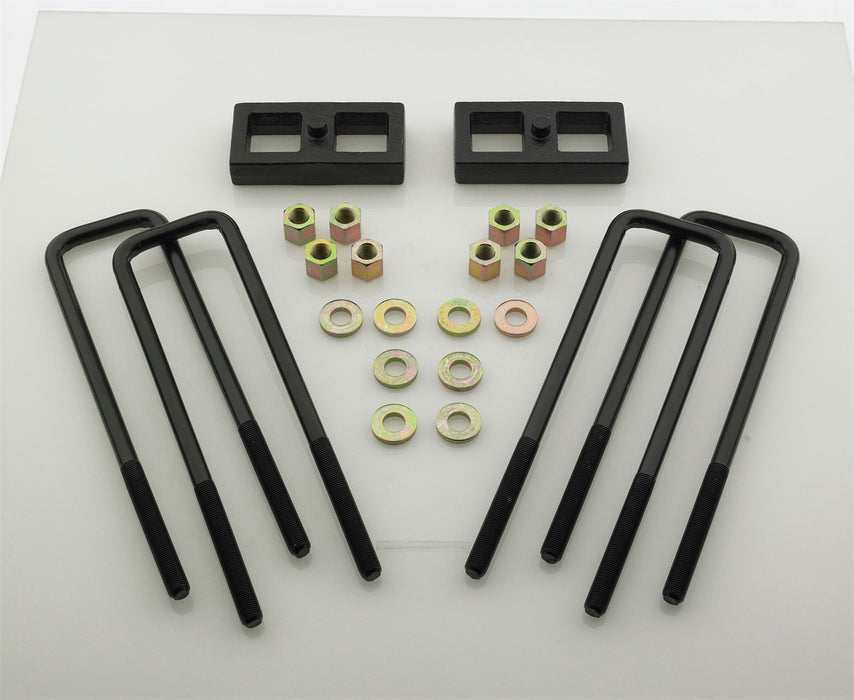 Pro Comp Suspension 63201 Silverado 1500 HD 1 Inch Rear Lift Block W/U Bolt Kit 99-10 Pro Comp Suspension - Truck Part Superstore