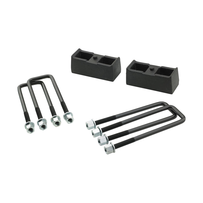 Pro Comp Suspension 63202 2 Inch Rear Lift Block W/U-Bolt Kit 99-10 GM 2500 2/4WD 8 Lug Pro Comp Suspension - Truck Part Superstore