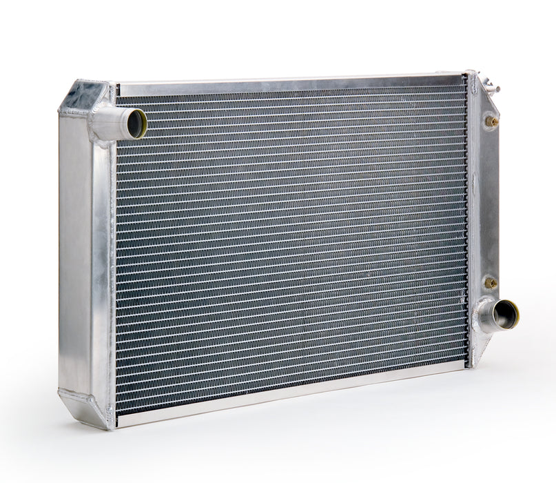 Be Cool 63236 Radiator Factory-Fit Polished Finish for 62-67 Chevrolet Chevy II w/Auto Trans 28 Inch W Be Cool Radiator - Truck Part Superstore