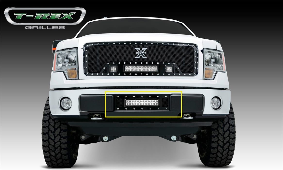 T-Rex Grilles 6325681 Torch Series LED Light Bumper Grille - Truck Part Superstore