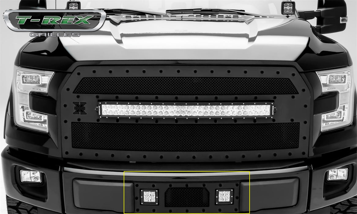 T-Rex Grilles 6325731-BR Stealth Torch Series LED Light Bumper Grille - Truck Part Superstore