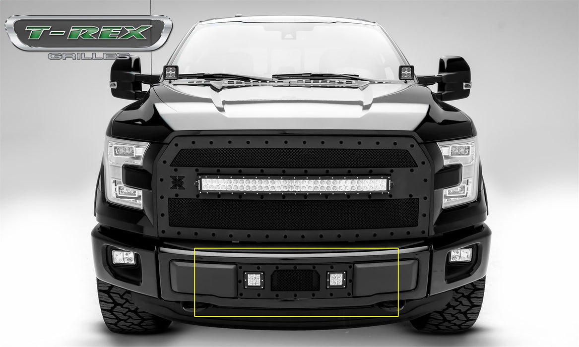 T-Rex Grilles 6325731-BR Stealth Torch Series LED Light Bumper Grille - Truck Part Superstore
