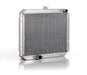 Be Cool 63263 Downflow Radiator Factory-Fit Polished Finish for 67-70 Ford Mustang 67-70 Mercury Cougar w/Auto Trans Passenger Upper/Driver Lower Be Cool Radiator - Truck Part Superstore