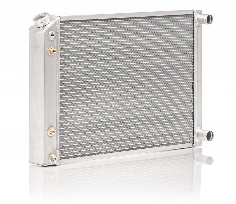 Be Cool 63264 Radiator Factory-Fit Polished Finish for 70-74 Dodge E-Body 6.1 Hemi w/Auto Trans Be Cool Radiator - Truck Part Superstore