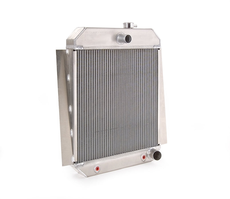Be Cool 63303 Radiator Factory-Fit Polished Finish for 60-62 Chevrolet/GM 1/2, 3/4, 1 Ton Pickups/Suburban/Panel Delivery w/Auto Trans Be Cool Radiator - Truck Part Superstore
