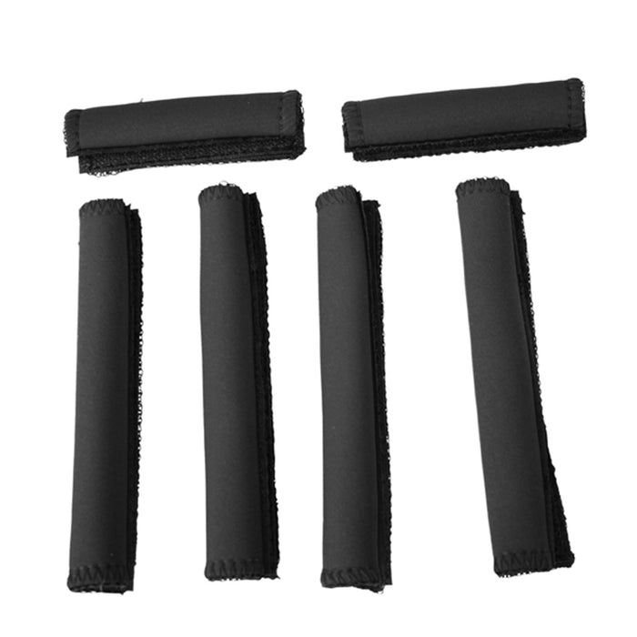 Rugged Ridge 63305.50 Handle Wrap Kit; 6 pc.; Black; - Truck Part Superstore