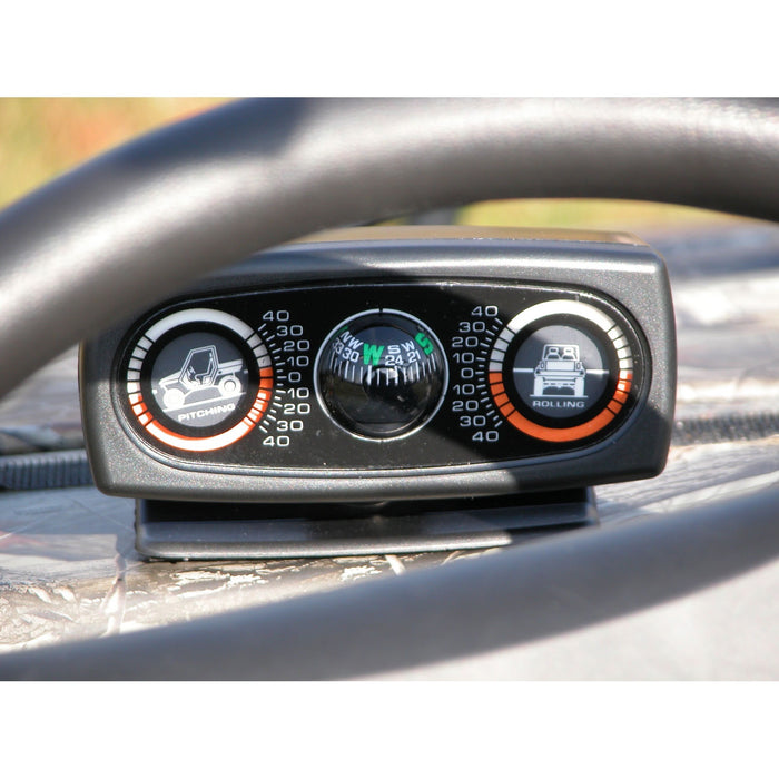 Rugged Ridge 63309.01 Clinometer; For UTV w/UTV Graphic; w/Compass; - Truck Part Superstore