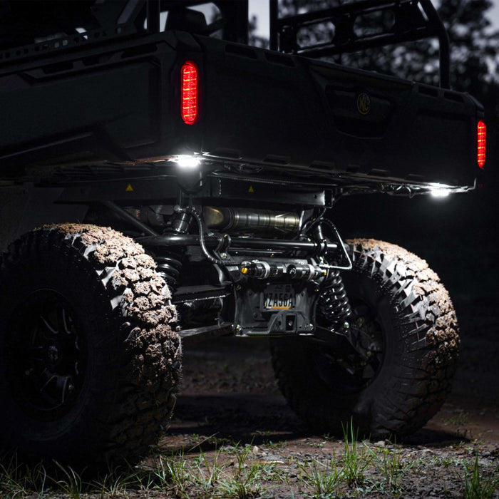 KC HiLiTES 6331 KC Two-Light Add-On Cyclone V2 Kit - Clear - 2.5 Meters Long - Truck Part Superstore