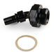 Earl's Performance 633369ERL Earls UltraPro Hose End; Size: 6AN; 30 Degree; Anodized Black; Aluminum; - Truck Part Superstore