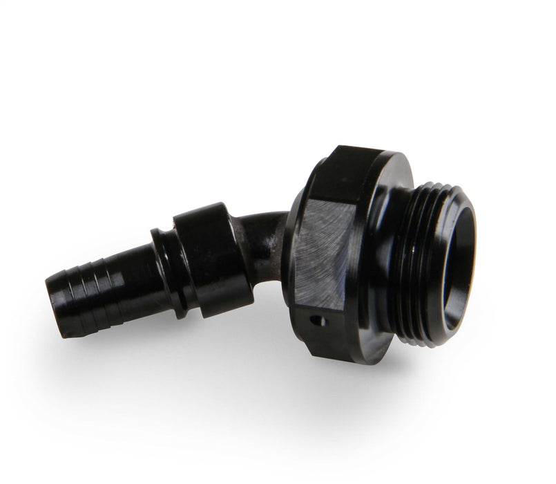 Earl's Performance 633369ERL Earls UltraPro Hose End; Size: 6AN; 30 Degree; Anodized Black; Aluminum; - Truck Part Superstore