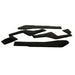 Performance Accessories PA6336 Gap Guards 03-04 Toyota Tacoma All Cabs 2WD/4WD And TRD/Prerunner 2WD 6-Lug Gas Black Polyurethane Performance Accessories - Truck Part Superstore