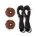 KC HiLiTES 6336 KC Two-Light Add-On Cyclone V2 Kit - Amber - 5.0 Meters Long - Truck Part Superstore