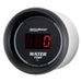 AutoMeter 6337 GAUGE; WATER TEMP; 2 1/16in.; 340deg.F; DIGITAL; BLACK DIAL W/RED LED - Truck Part Superstore