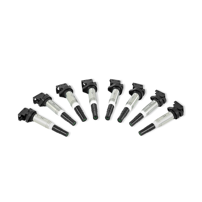 Mishimoto MMIG-BMW-0208 Ignition Coil, fits BMW M54, N20, N52, N54, N55, N62, S54, S62 2002+, Set of 8 - Truck Part Superstore