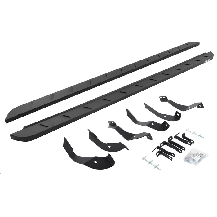 Go Rhino 63405187SPC RB10 Slim Line Running Boards with Mounting Brackets Kit - Truck Part Superstore