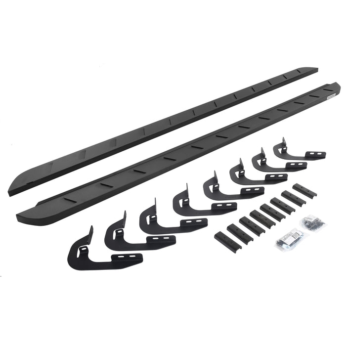 Go Rhino 63405880SPC RB10 Slim Line Running Boards with Mounting Brackets Kit - Truck Part Superstore