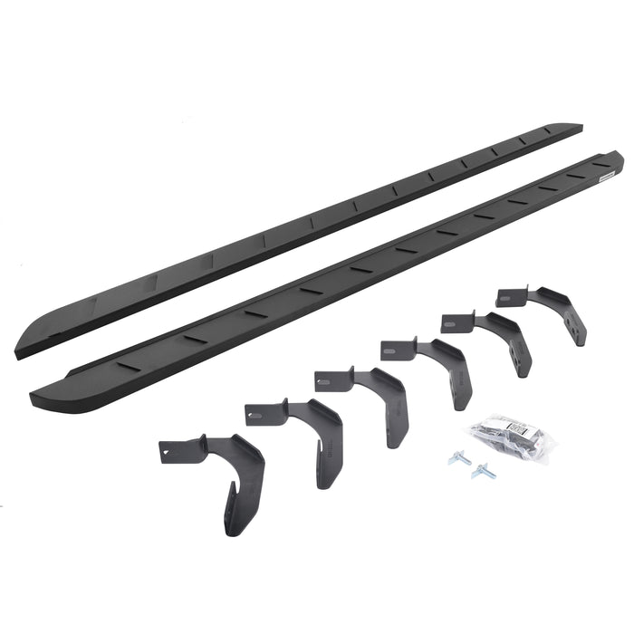 Go Rhino 63415087SPC RB10 Slim Line Running Boards with Mounting Brackets Kit - Truck Part Superstore