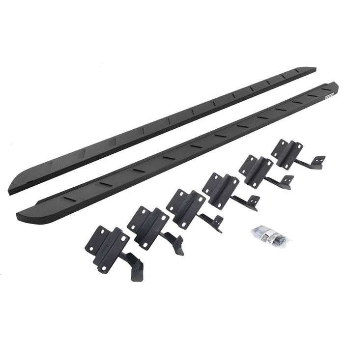 Go Rhino 63415587SPC RB10 Slim Line Running Boards with Mounting Brackets Kit - Truck Part Superstore