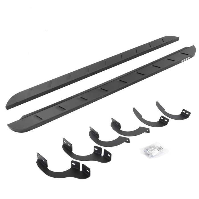 Go Rhino 63442568SPC RB10 Slim Line Running Boards with Mounting Brackets Kit - Truck Part Superstore