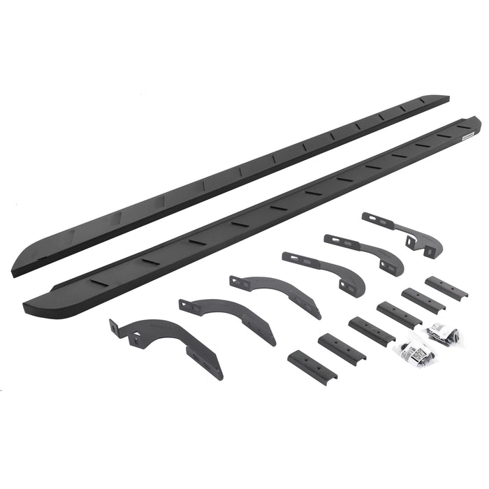 Go Rhino 63442987SPC RB10 Slim Line Running Boards with Mounting Brackets Kit - Truck Part Superstore