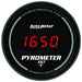 AutoMeter 6345 GAUGE; PYROMETER (EGT); 2 1/16in.; 1600deg.F; DIGITAL; BLACK DIAL W/RED LED - Truck Part Superstore