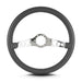 Lokar 63506 Lecarra SS Steering Wheel; Dark Grey; Polished Spokes; 14 in. Standard Grip; - Truck Part Superstore