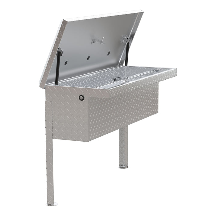 UWS TBSM-36-LP Bright Aluminum 36in. Truck Side Tool Box with Low Profile (LTL Shipping Only) - Truck Part Superstore