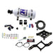 Nitrous Express 63540-05 4150 SINGLE ENTRY CROSSBAR PLATE SYSTEM; PRO POWER(100-500HP) W/5LB BOTTLE - Truck Part Superstore