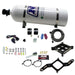 Nitrous Express 63540-15 4150 SINGLE ENTRY CROSSBAR PLATE SYSTEM; PRO POWER(100-500HP) W/15LB BOTTLE - Truck Part Superstore